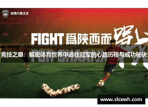 竞技之巅：解密体育世界中通往冠军的心路历程与成功秘诀
